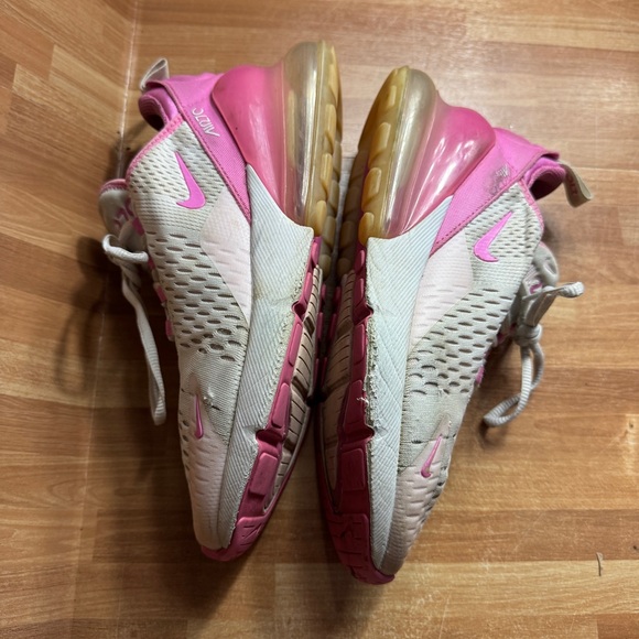 Nike Air Max 270 shoes in a white/light gray and pink size 6.5 - Picture 10 of 16